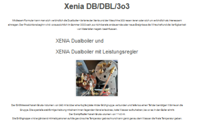 Upgrade Xenia Formular